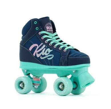 RIO ROLLER LUMINA ROLLER SKATES NAVY GREEN - Bladeworx