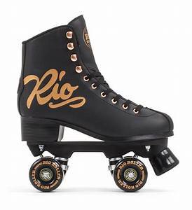 Bladeworx Roller Skate RIO ROLLER ROSE BLACK SKATES