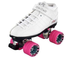 Riedell R3 White Roller Skates - Bladeworx