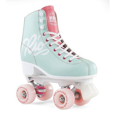 Bladeworx Roller Skates 4 Rio Script Teal & Coral