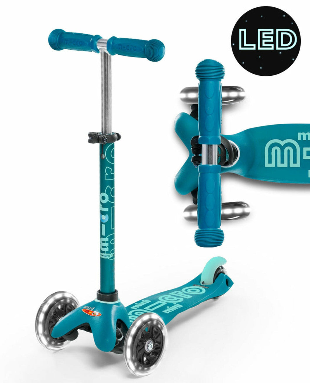 Bladeworx Scooter Micro Mini Deluxe LED Scooter