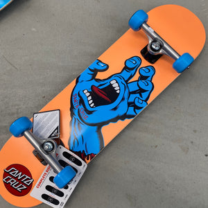 Bladeworx Skateboard Santa Cruz Hand Complete Skateboard (7.8)