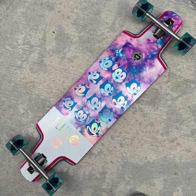 Bladeworx Skateboarding Dusters:  Felix Chrome Drop Thru 36