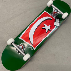 Bladeworx Skateboards Foundation Star and Moon Green (7.875)