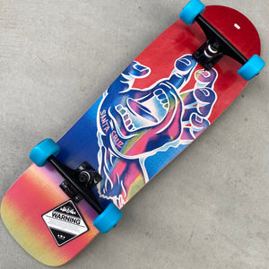 Bladeworx Skateboards Santa Cruz Iridescent Hand 31"