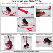 Load image into Gallery viewer, Bladeworx Strap &#39;n&#39; Go Skate Leash : Solid Colours