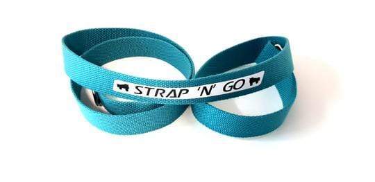 Bladeworx Teal Strap 'n' Go Skate Leash : Solid Colours