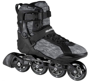 POWERSLIDE RADON TRINITY BLACK WHITE INLINE SKATES