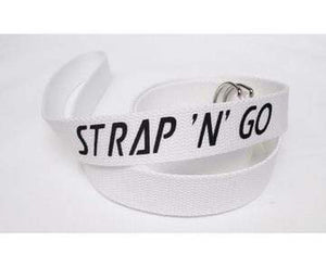Bladeworx White Strap 'n' Go Skate Leash : Solid Colours