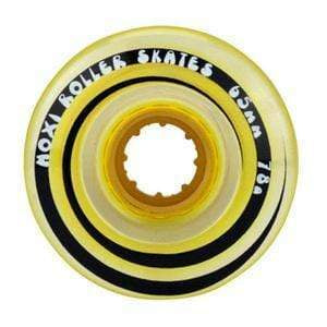 Bladeworx Yellow Moxi Gummy Wheels : 4pk : 65mm 78a